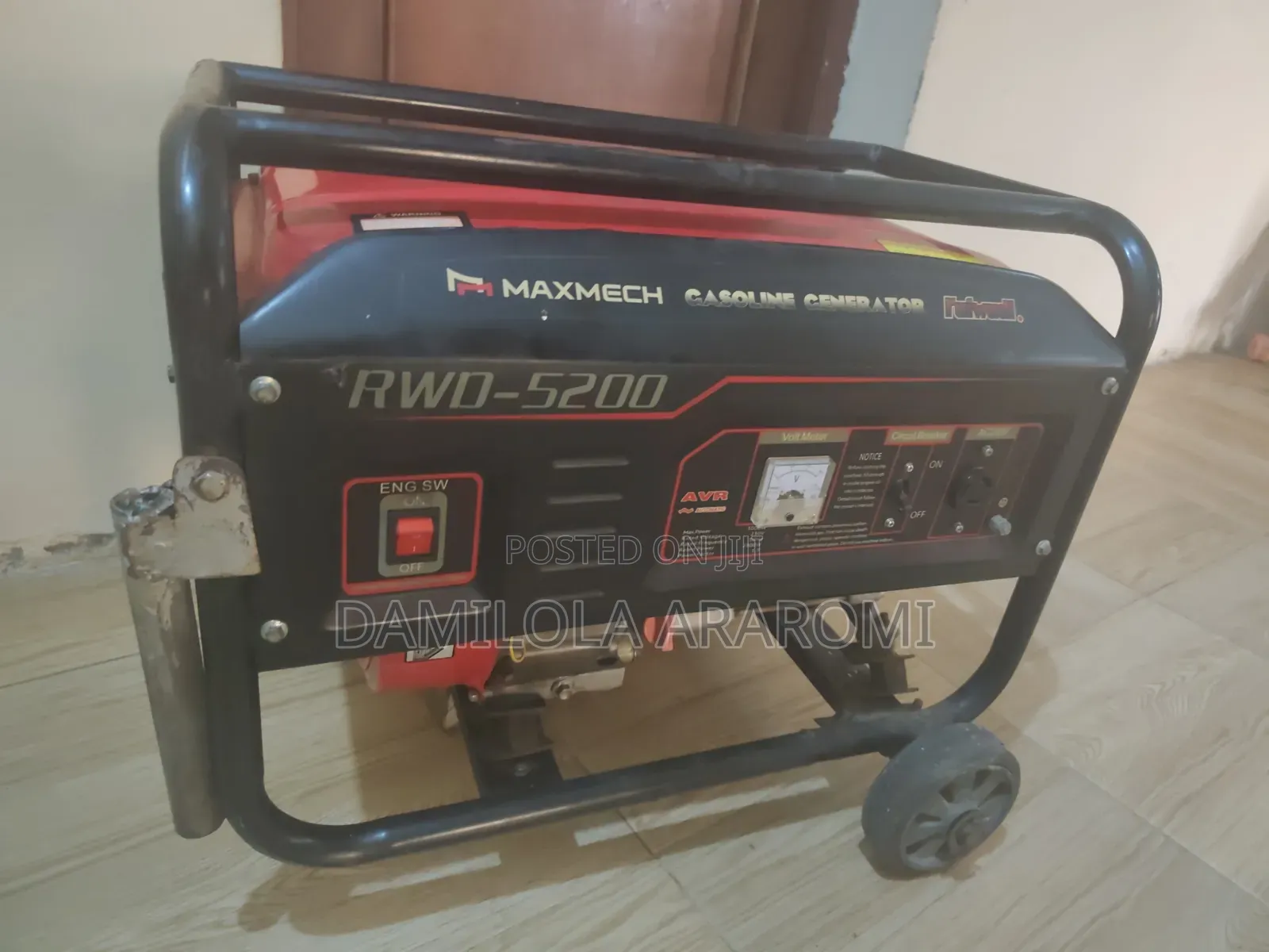 MaxMech RWD 5200 Gasoline Generator