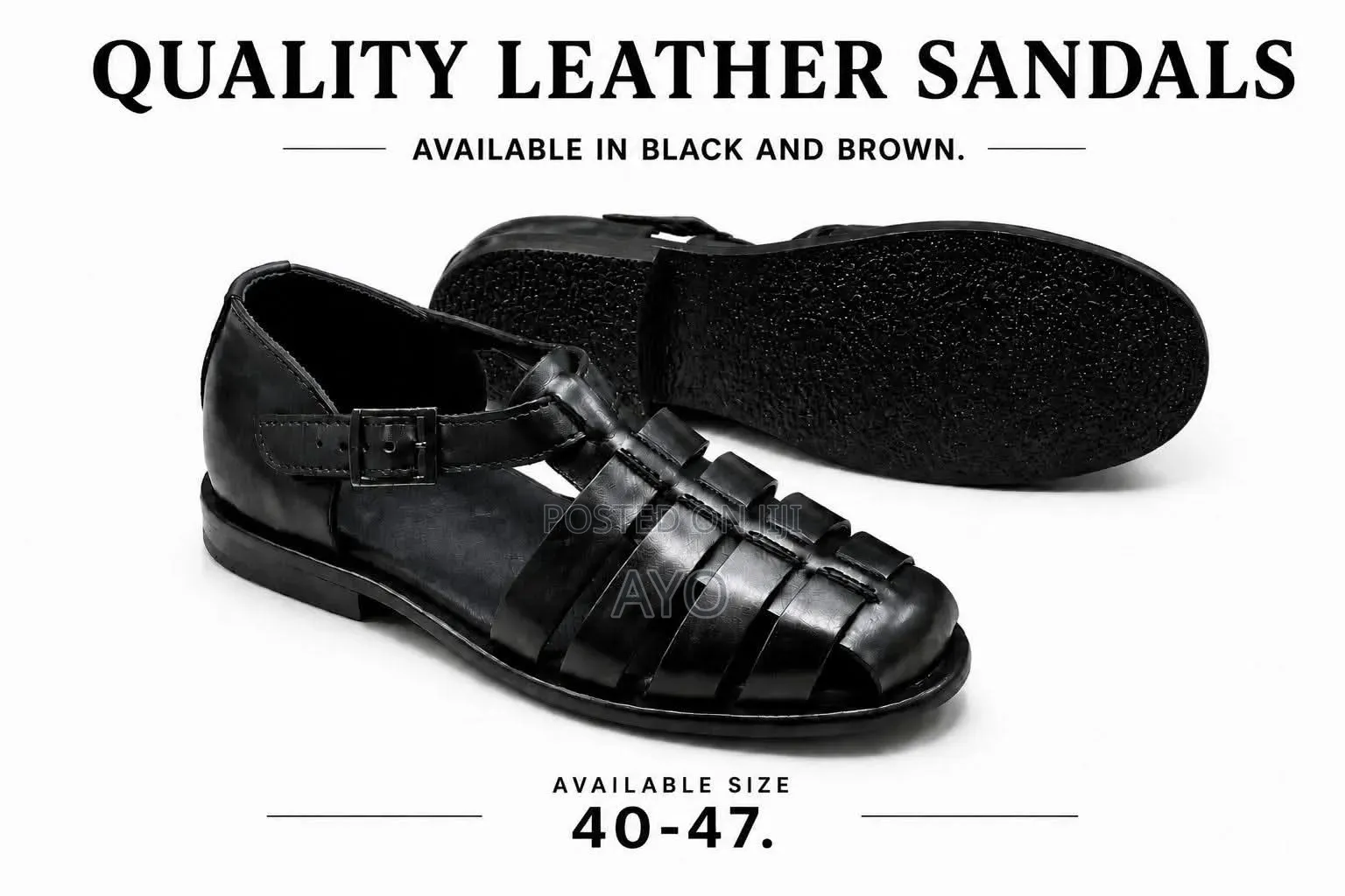 Handcrafted Leather Sandals