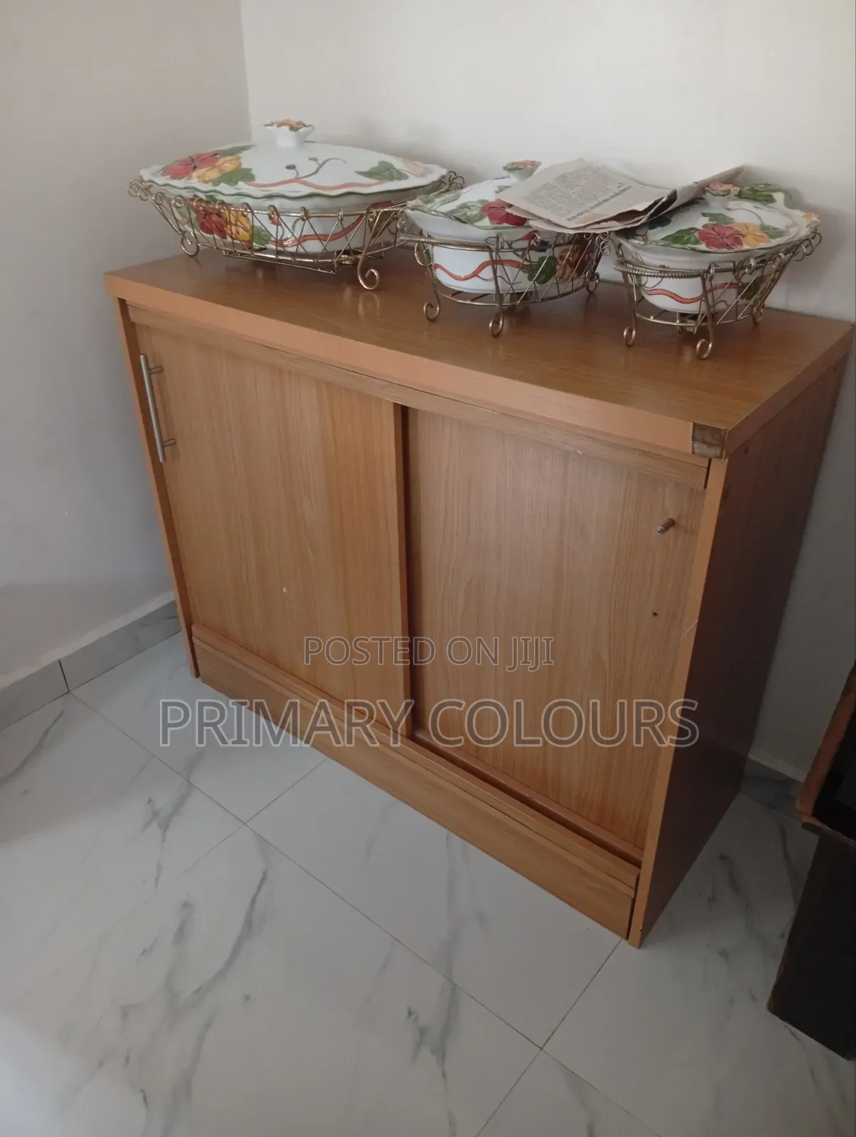Cupboards and TV Stand