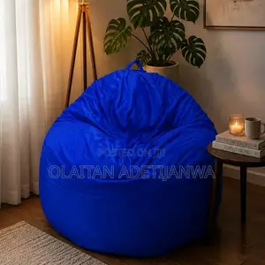 Comfy Adjustable Beanbag Lounger Sofa With Removable Cover