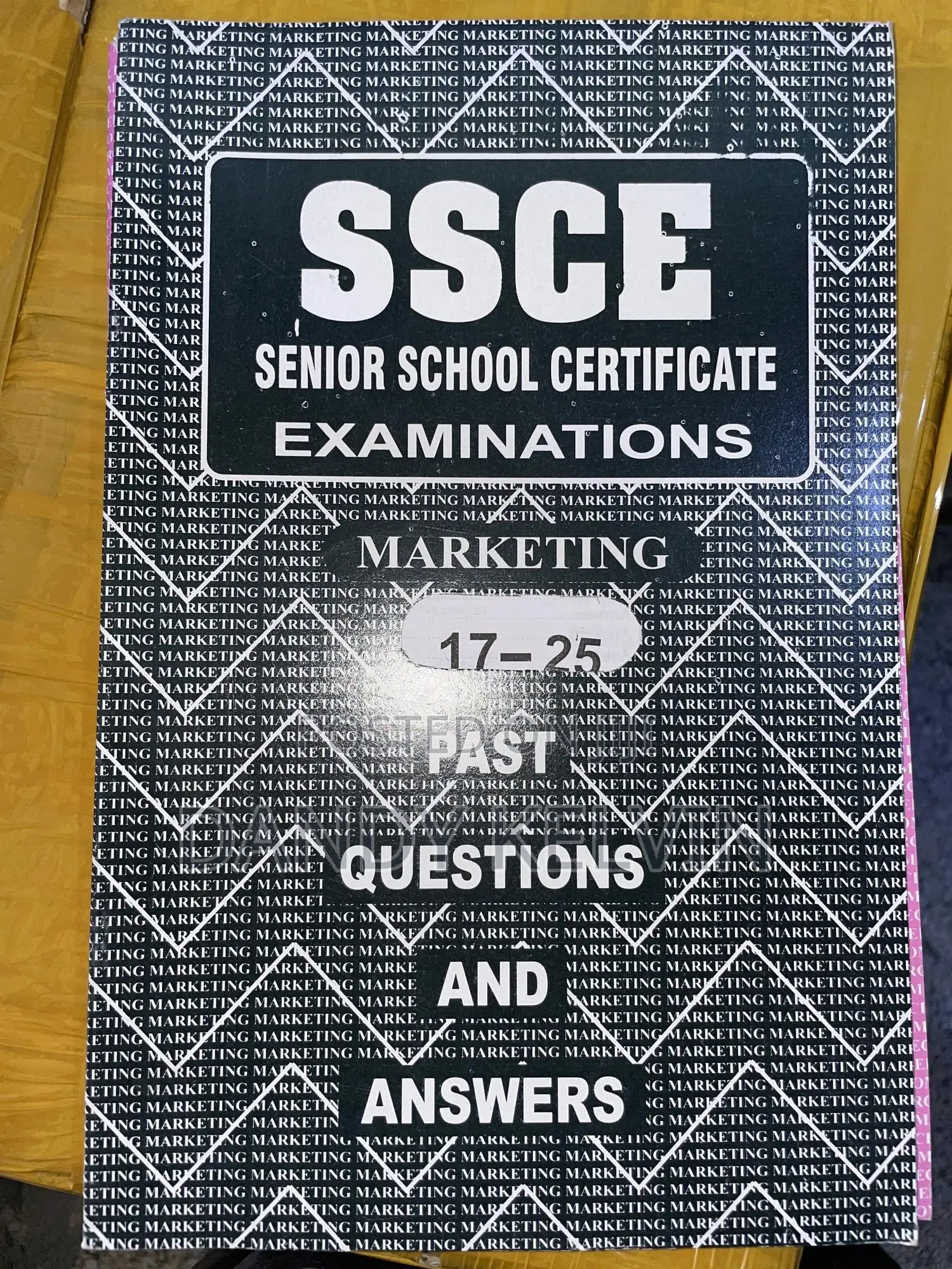 Ssce Past Question
