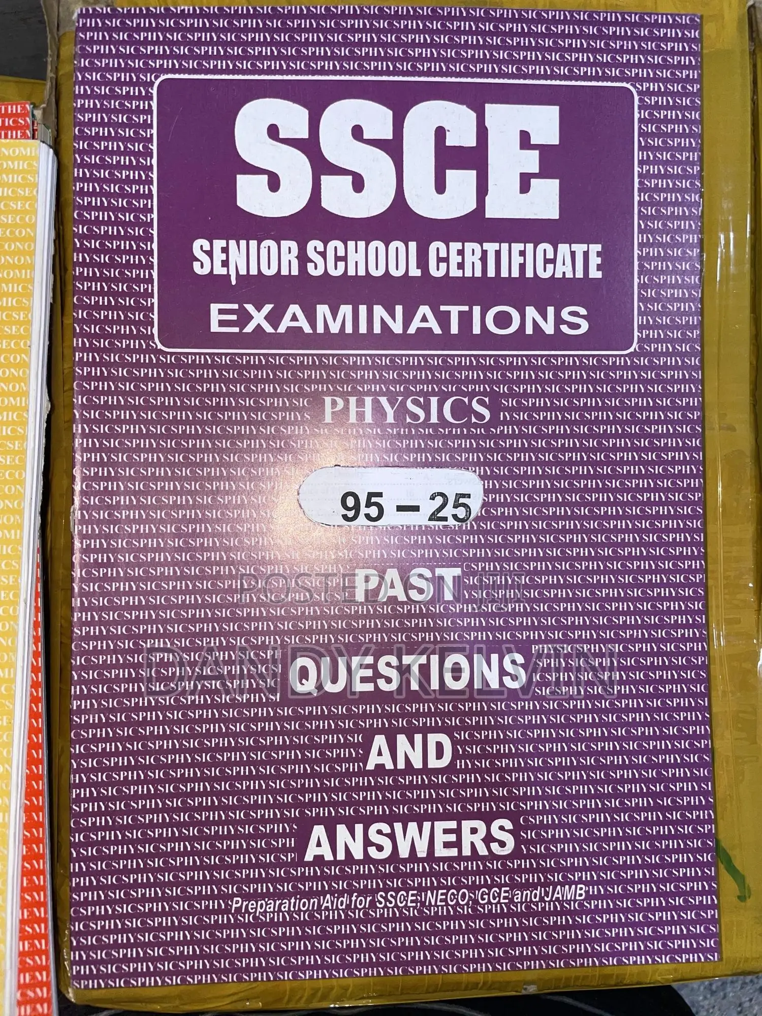 Ssce Past Question