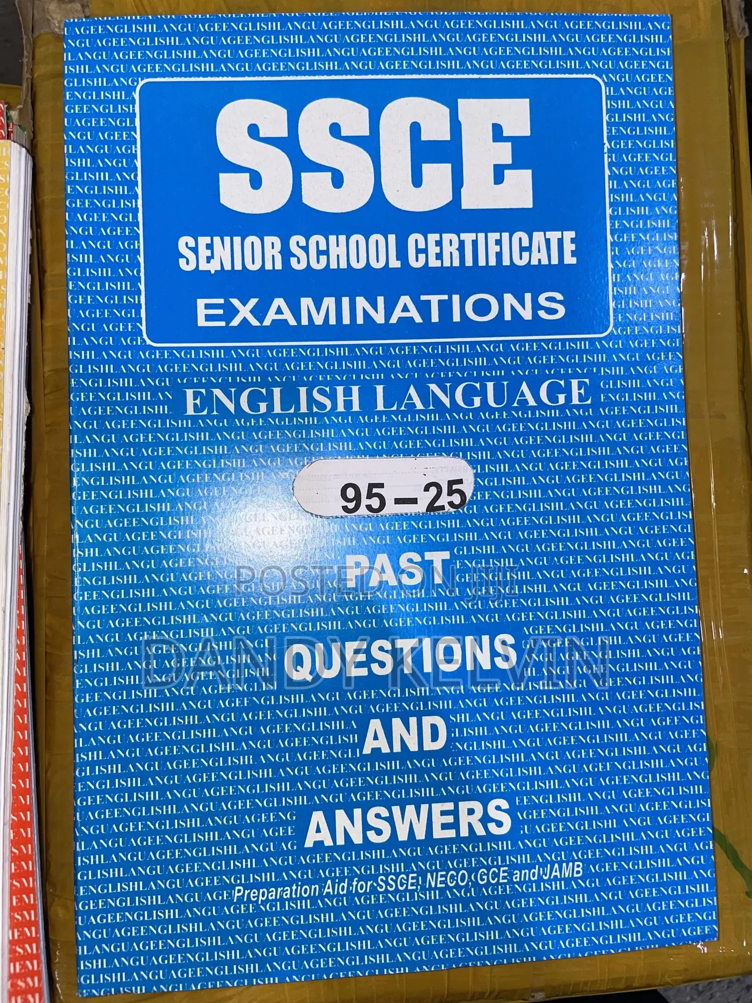 Ssce Past Question