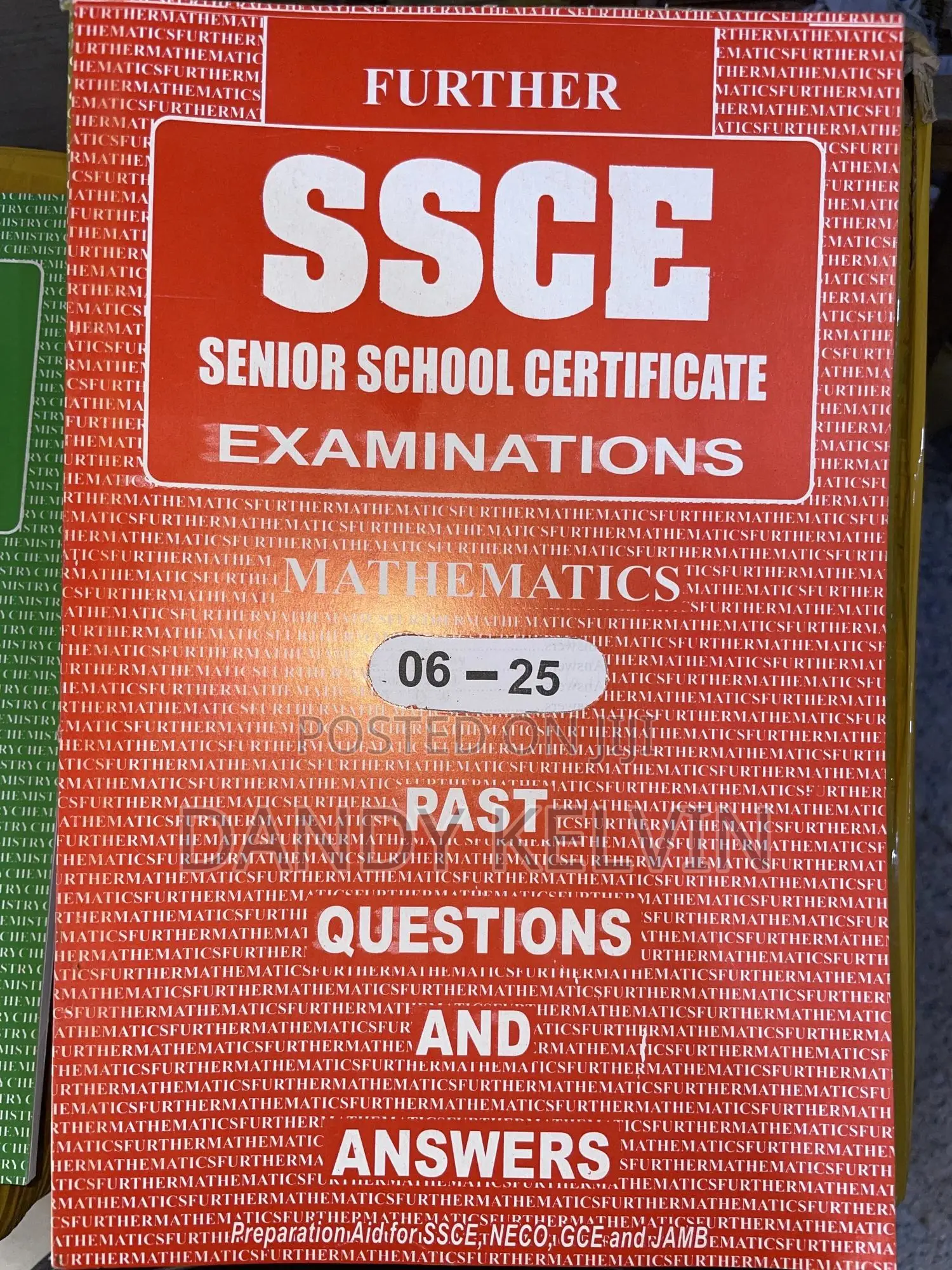 Ssce Past Question
