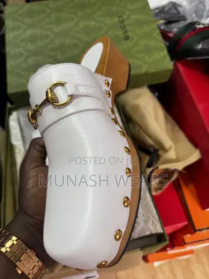 Original Gucci White Clog 40-47