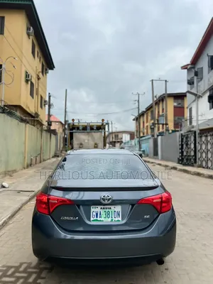 Toyota Corolla 2017 Blue