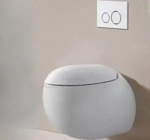 Modern Wall Hung Rimless Toilet