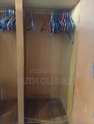 3-Door Wooden Wardrobe – Large Spacious