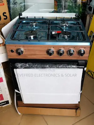 Brand New Midea 60 by 60 Standing Gas Cooker With Oven