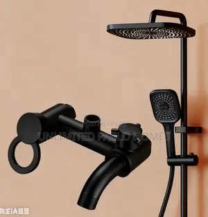 Thermostatic Shower System With Bathtub Filler
