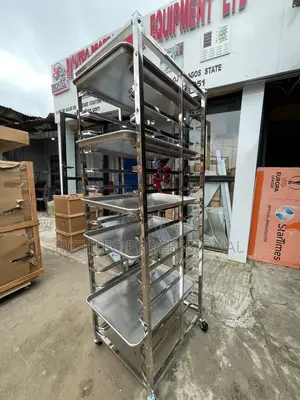 High Quality Commercial Stainless Steel Tray Rack / Food Pan Rack