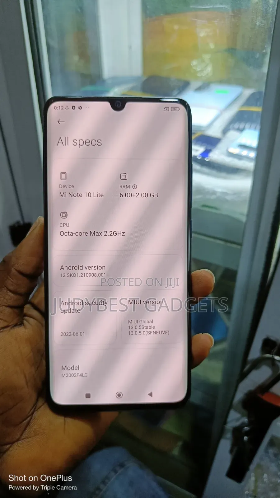 Xiaomi Mi Note 10 Lite 128 GB Black