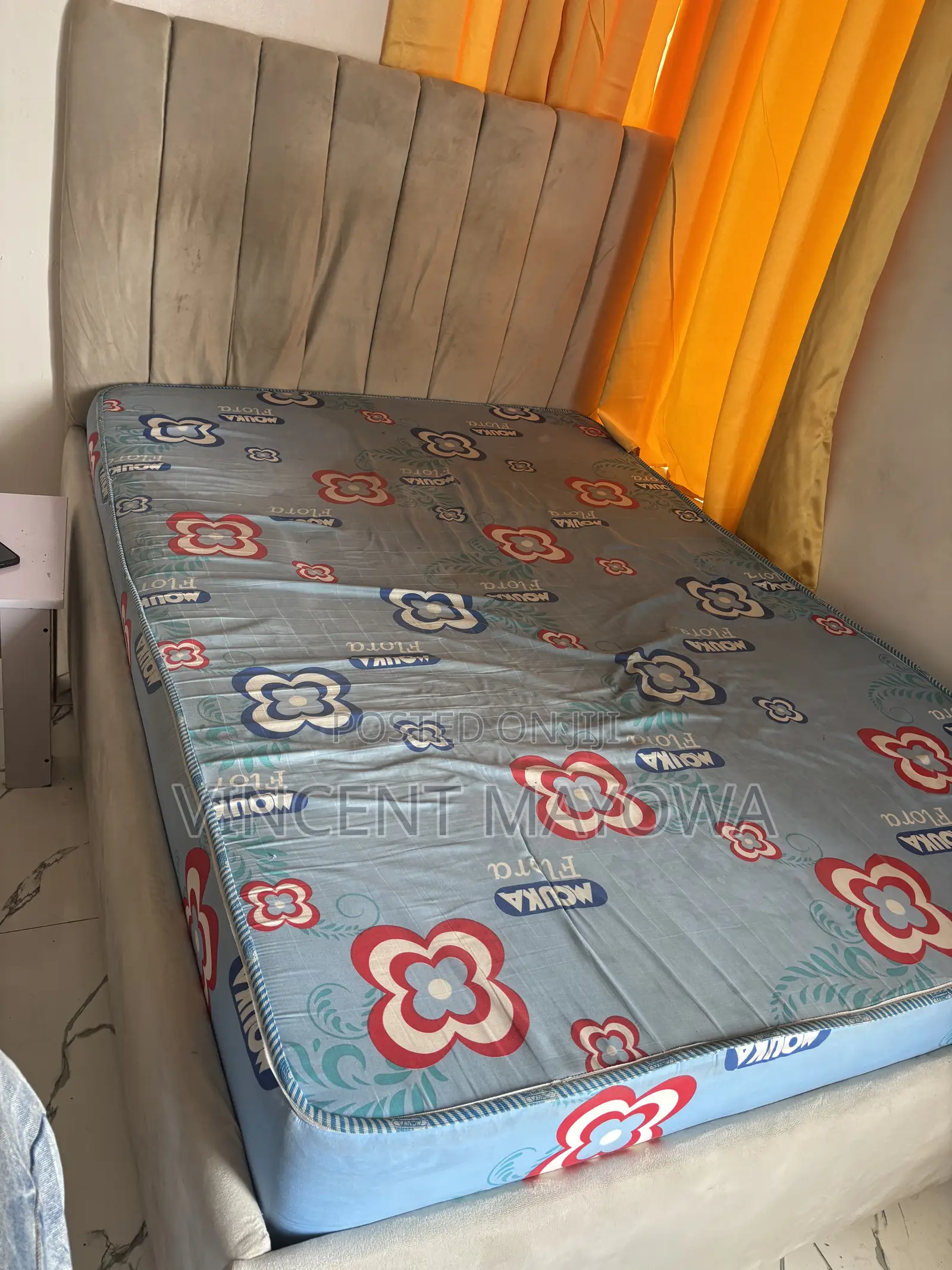 Bed and Bed Frame