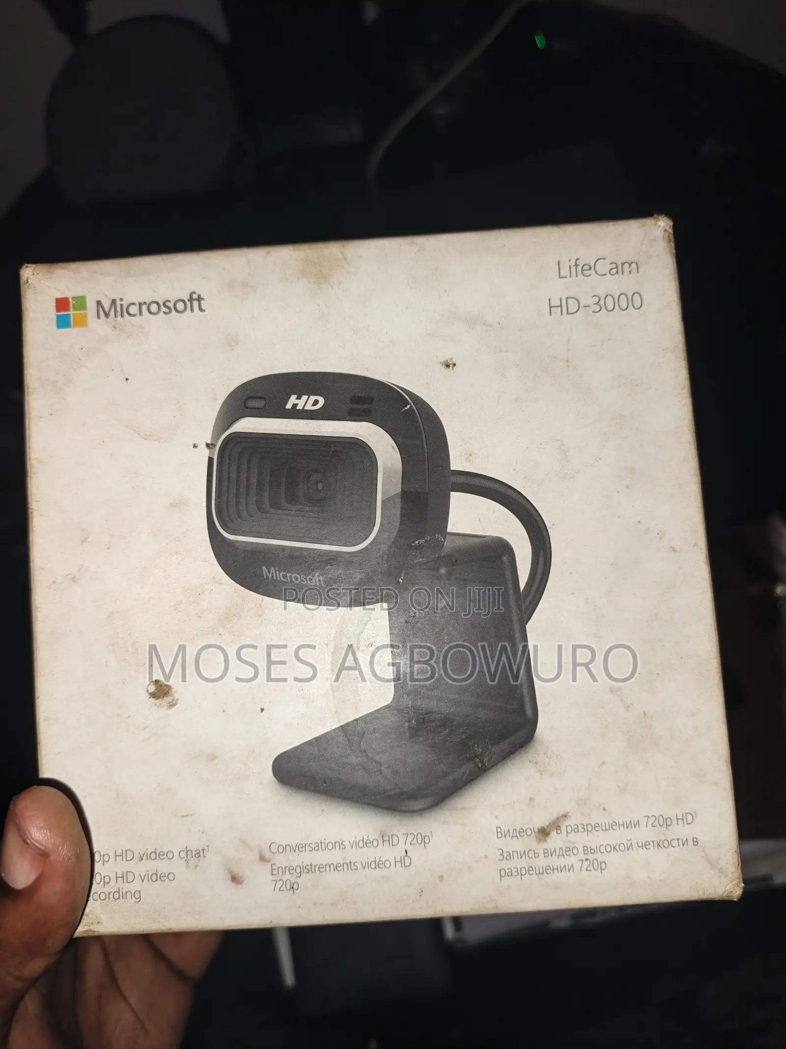 Webcam Microsoft Live Cam HD 3000
