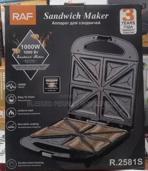 RAF 4 Face Sandwich Maker