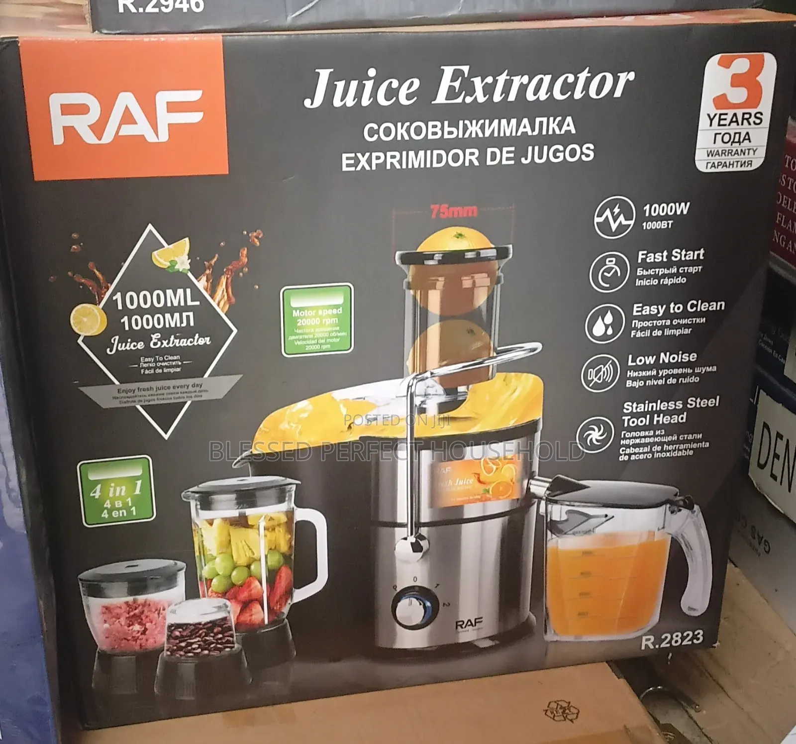 4in1 Raf Juicer Extractor