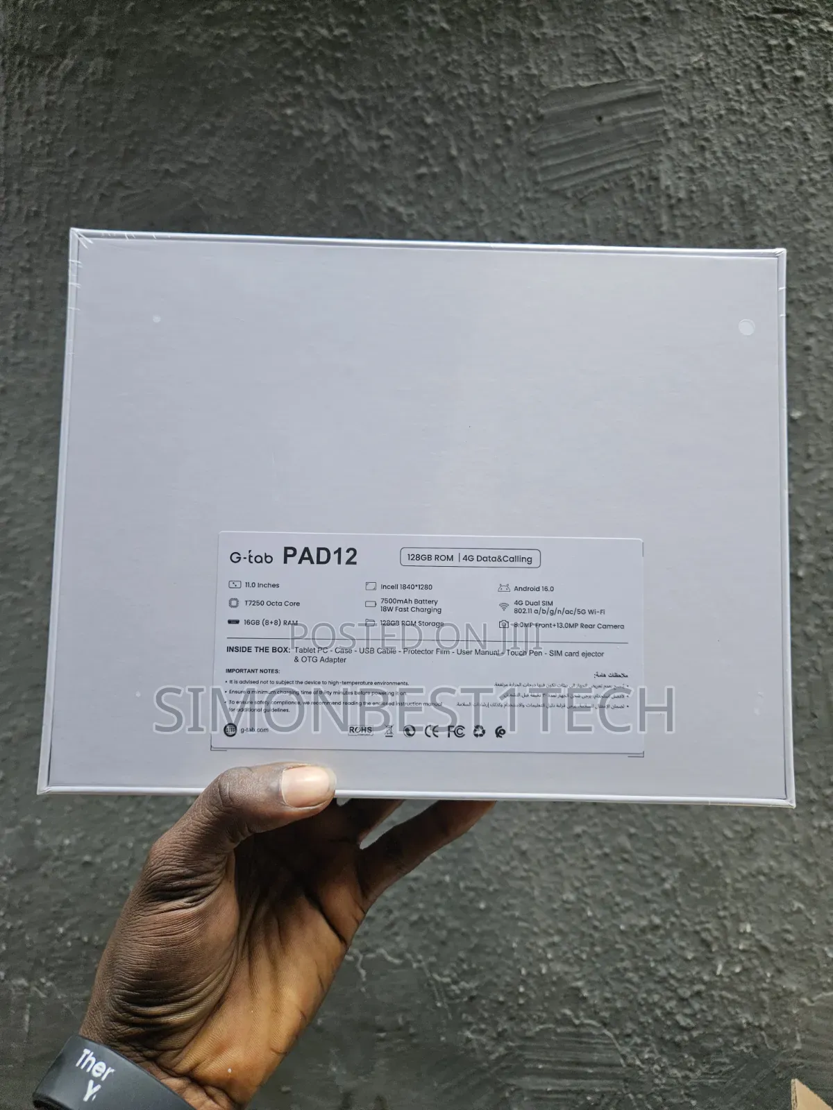 New G-Tab C30 128 GB Silver