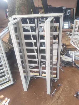 White Framless Windows