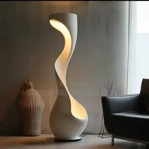 New Luxury Ornament Vertical Sculpture Art Floor Lamp