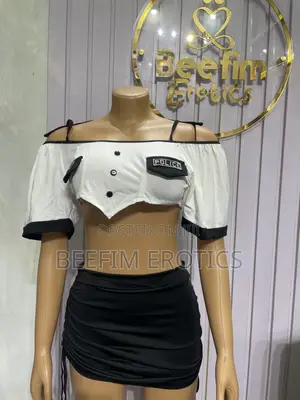 Police Women Sexy Lingerie Naughty Officer Cop Cosplay Outfit
