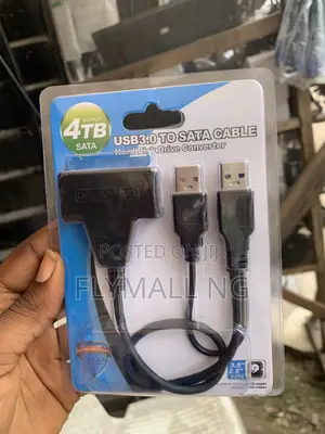 USB 3.0 to SATA Hard Disk Drive Converter Cable.