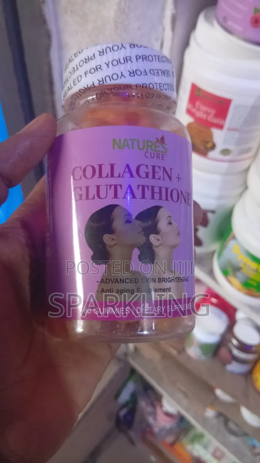 Collagen and Glutathione Gummies for Skin Glowing