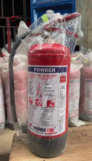 Mounex Fire 6KG ABC Dry Powder Fire Extinguisher.