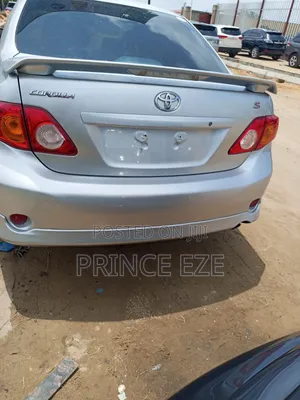 Toyota Corolla 2009 Silver