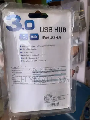4-Port USB 3.0 SuperSpeed Hub