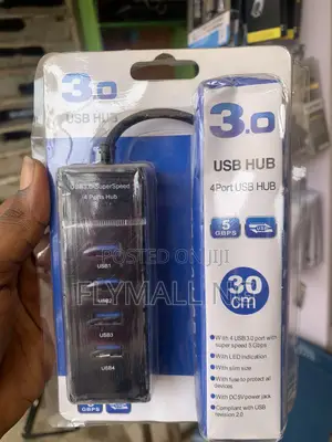 4-Port USB 3.0 SuperSpeed Hub