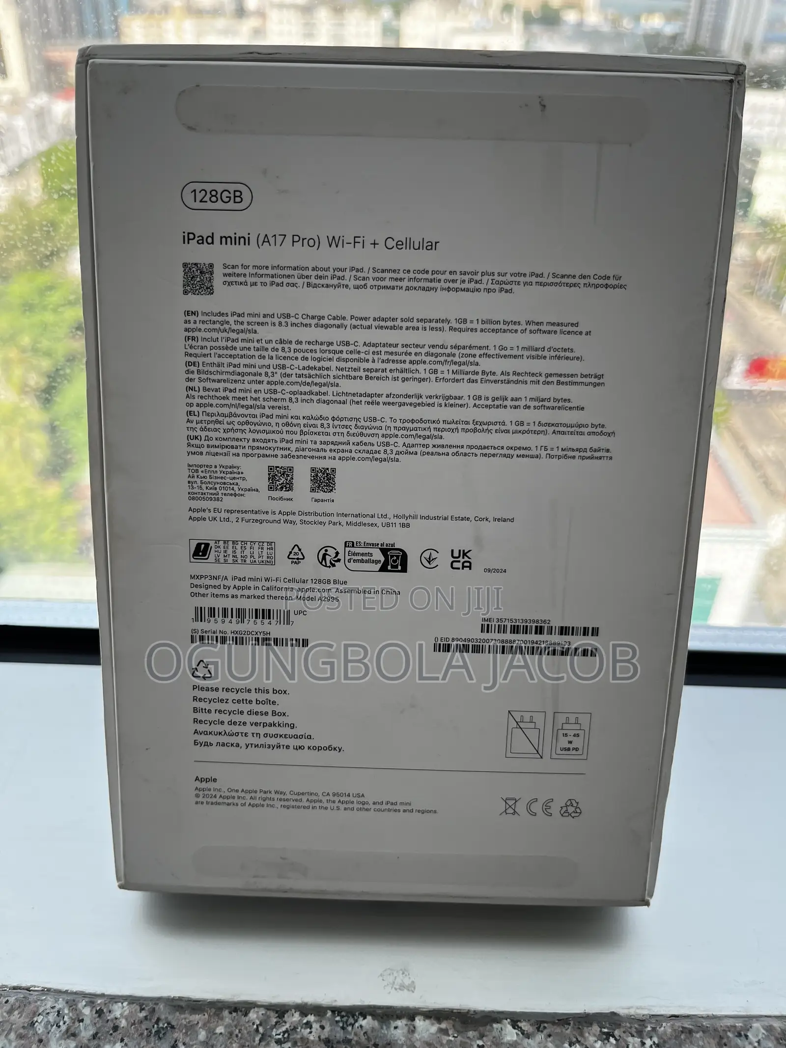Apple iPad mini 7 128 GB Blue