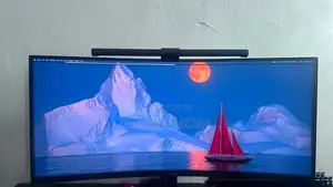 Xiaoki 34 Inch Curved Gaming Monitor + Light Bar