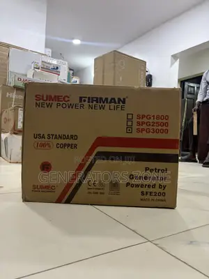 SUMEC FIRMAN ECO3990ES 2500W Generator for Daily Use