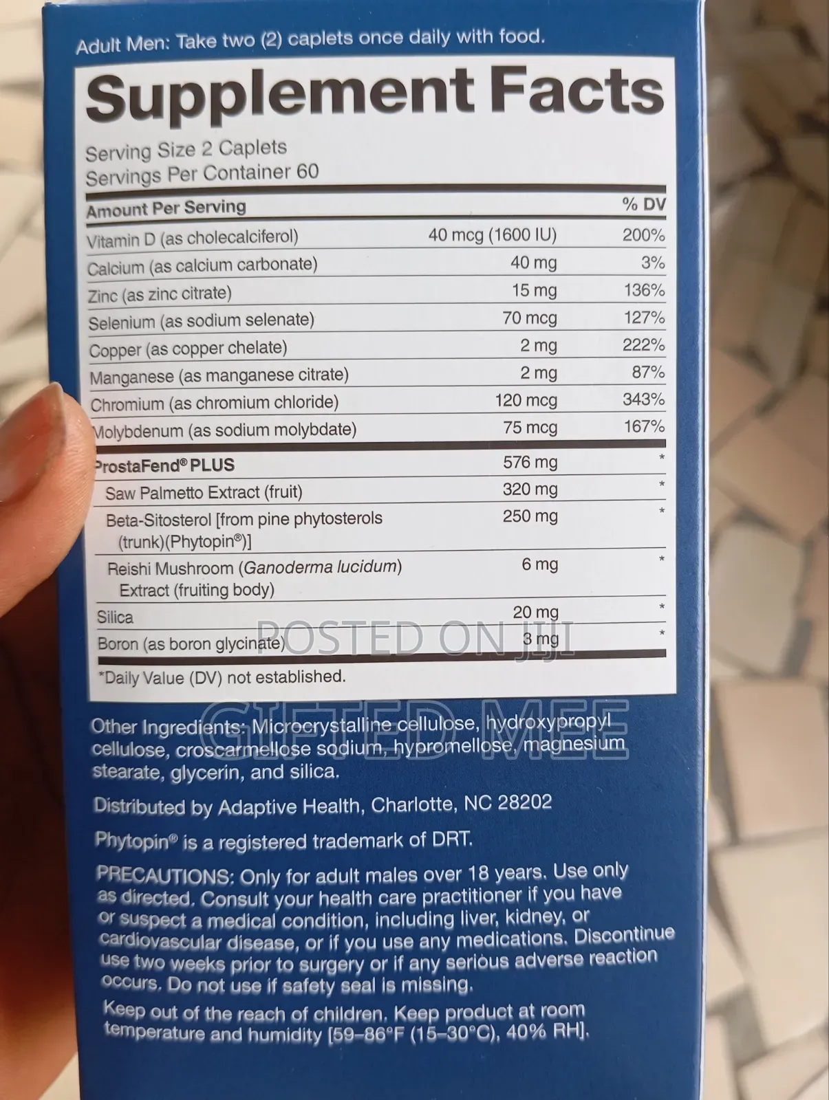 Super Beta Advanced Prostate Support