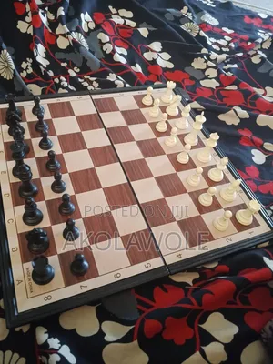 Magnetic Plastic Chess Board Set