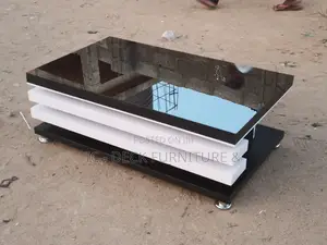 TBL53 Classy Center Table W/ Glass Top
