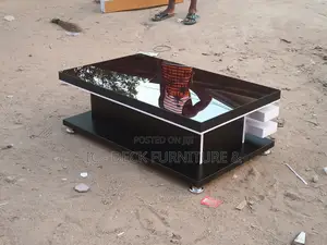 TBL53 Classy Center Table W/ Glass Top