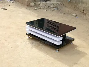 TBL53 Classy Center Table W/ Glass Top