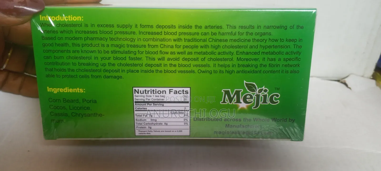 ( Mejic ) Cholesterol Care b.p. Normalising Tea