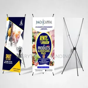 Portable Banner Solite Stand Printing for Shops, Events, Promo
