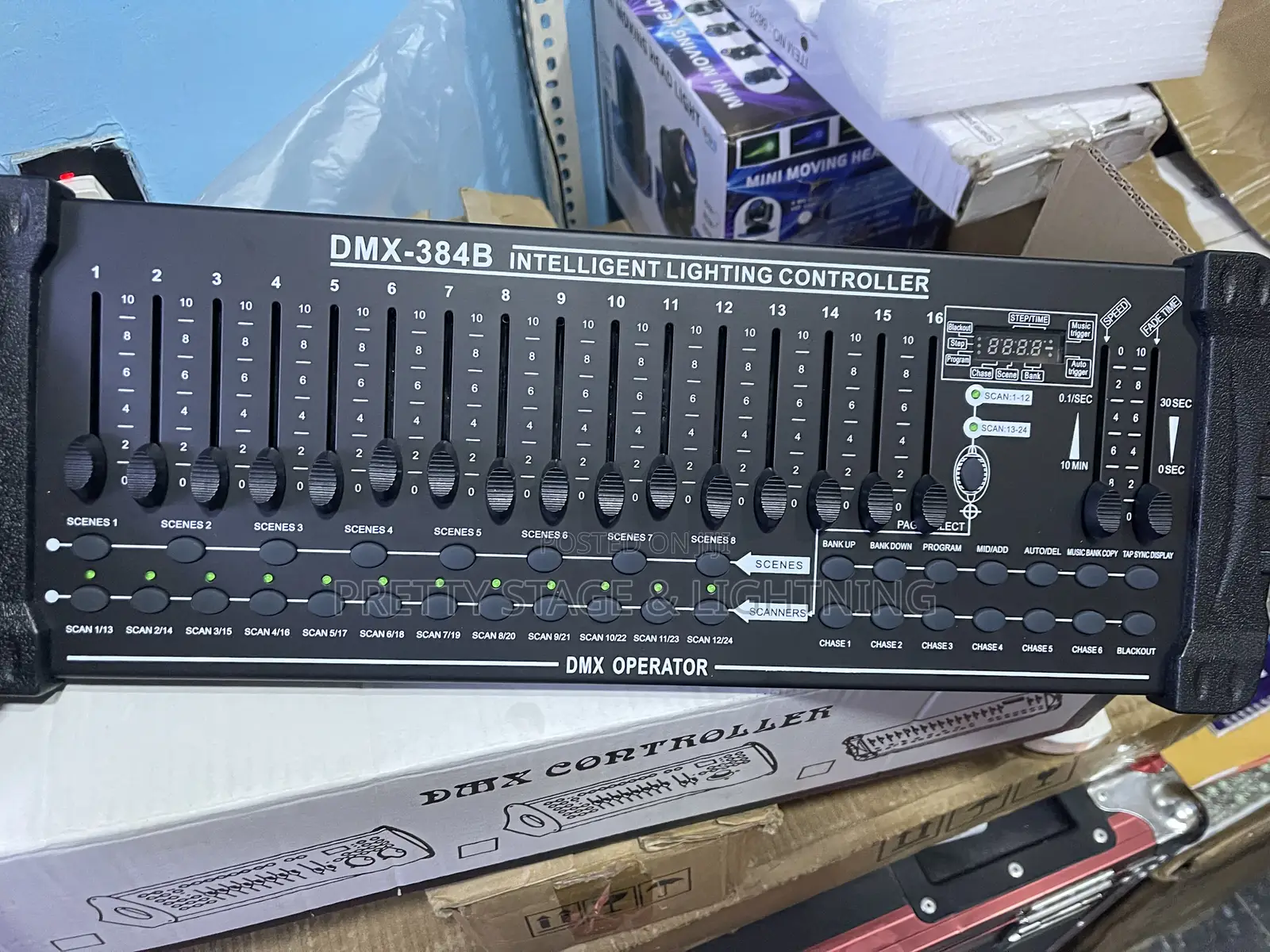 DMX 384b Lighting Controller