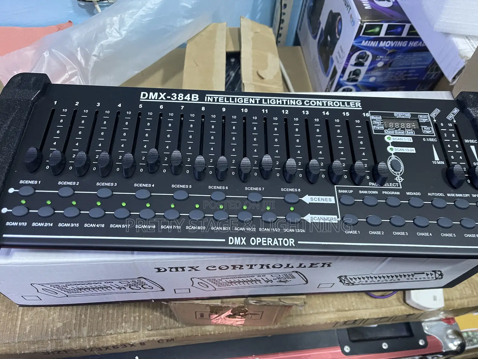 DMX 384b Lighting Controller