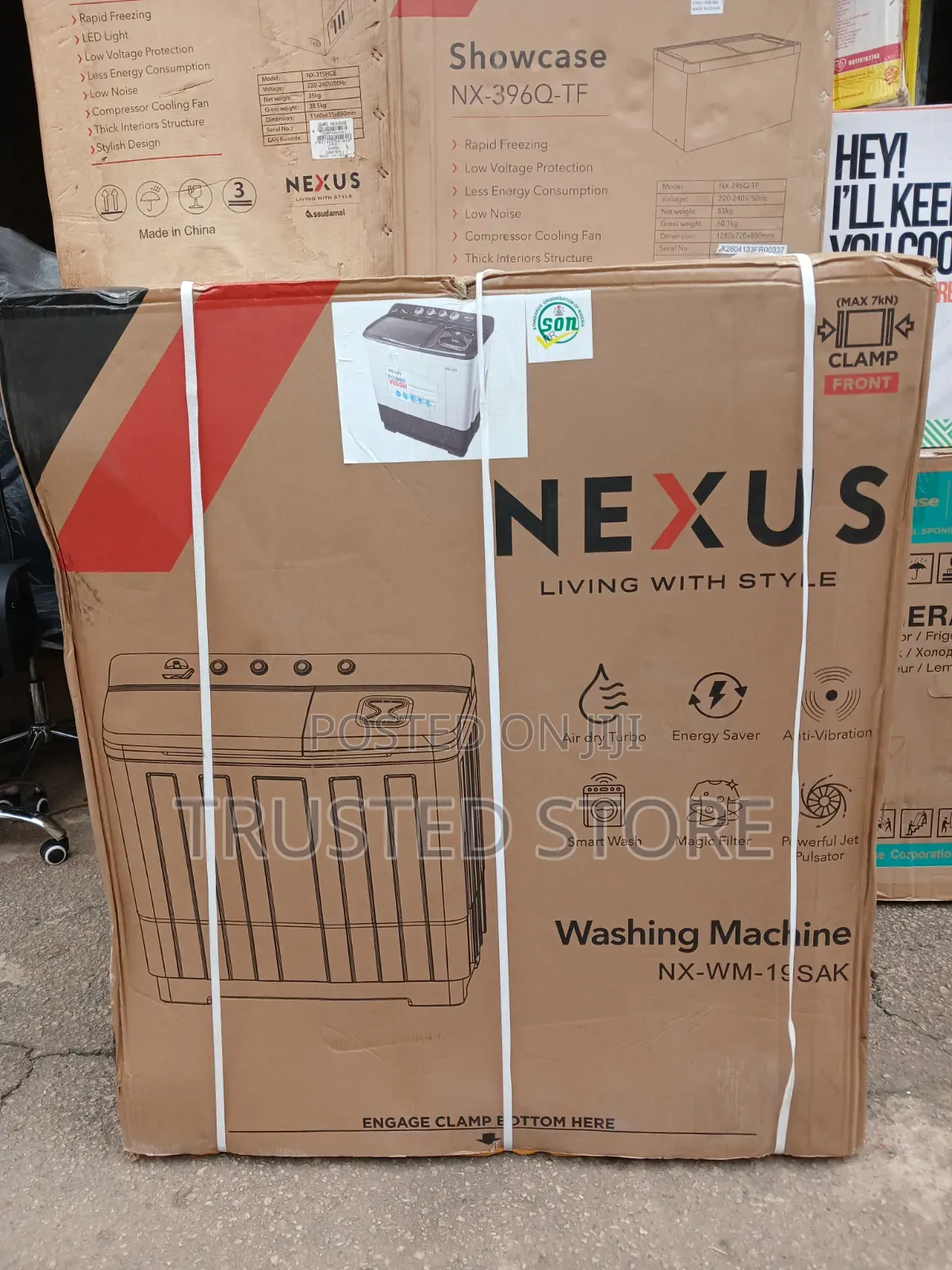 Nexus 19kg Industrial Washing Machine