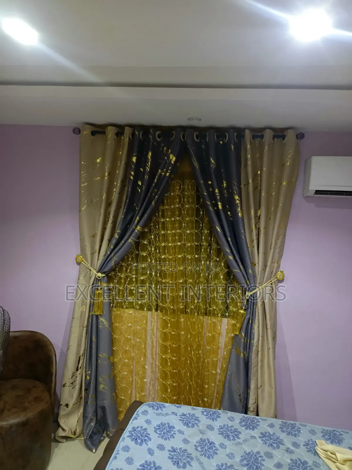 Quality Curtains With Inner.