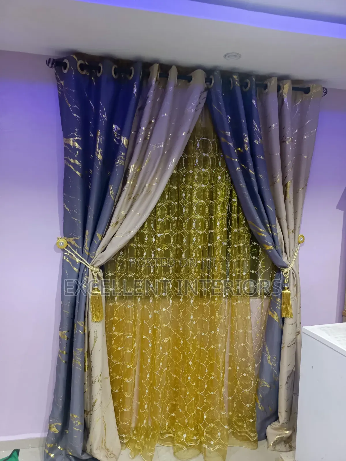 Quality Curtains With Inner.