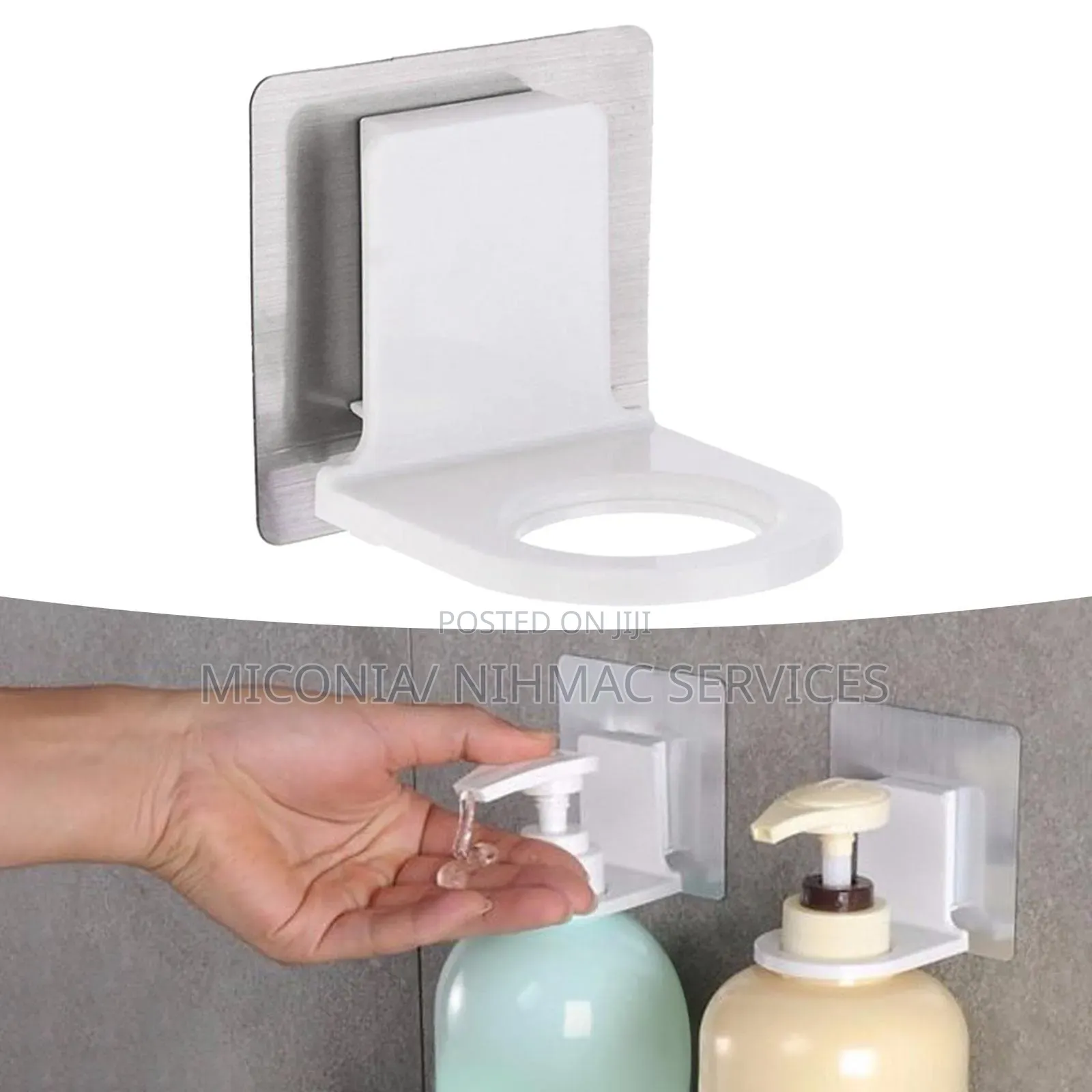 Shampoo/Liquid Soap Adhesive Hook