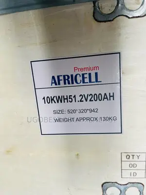 10kwh 48v Africell Lithium Ion Battery