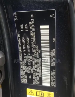 Lexus RX 2016 Black