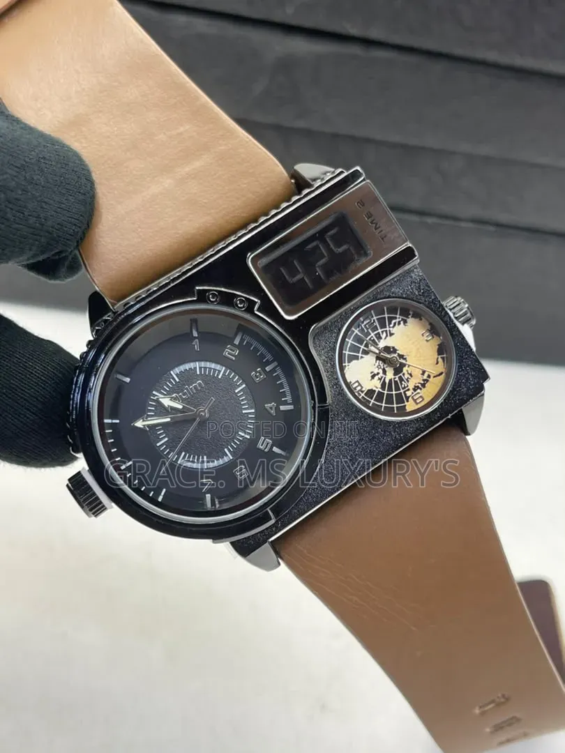 Luxury Oulm Watch 
3time