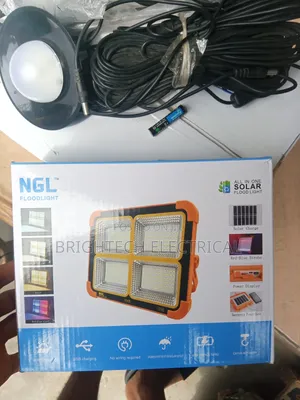Potable Solar Flood Light With Charger Spot